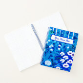 Fantasy Bos met Bloemen & Vogels Journal Notitieboek (Binnen)