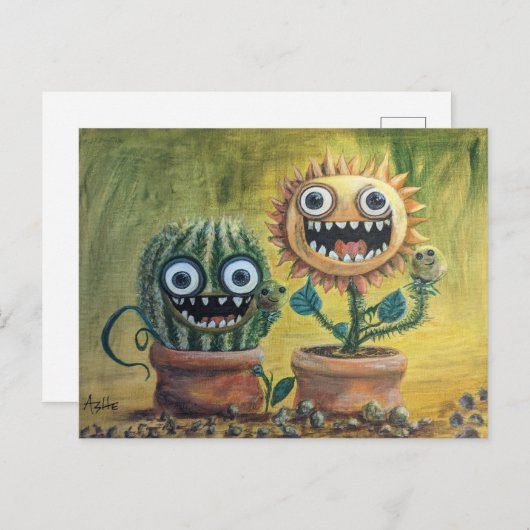 Fantasy Briefkaart (Voorkant / Achterkant)