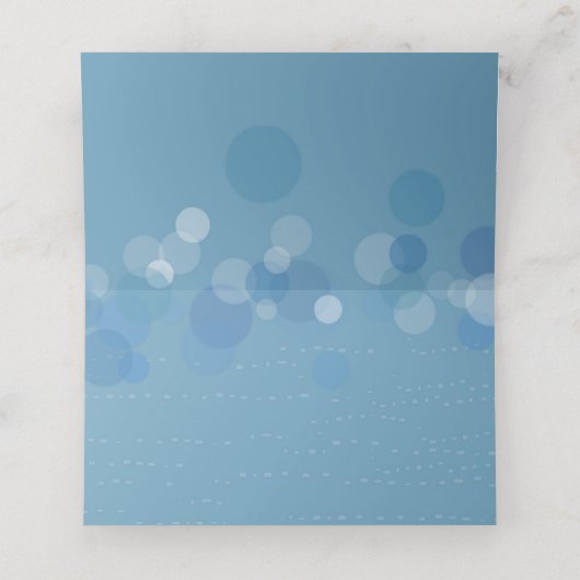 Fantasy Brightly gekleurde Owl Blue Eyes cirkels Plaatskaartje (Binnenkant ongevouwen)