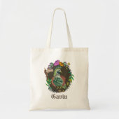 Fantasy broccoli quail - schattige kwartel tote bag (Voorkant)