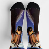 Fantasy Brown Horse met White Mane Sokken (Top)
