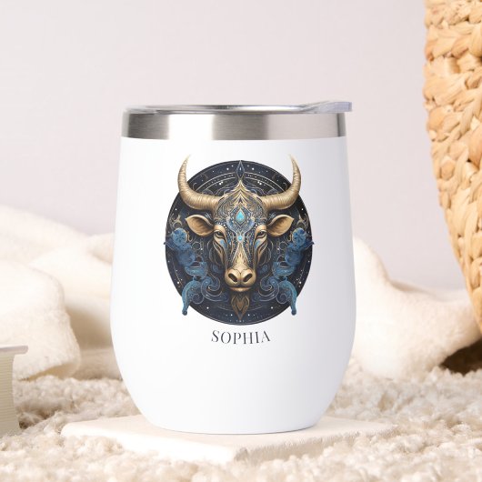 Fantasy Bull Zodiac Symbool Celestial Galaxy Ram