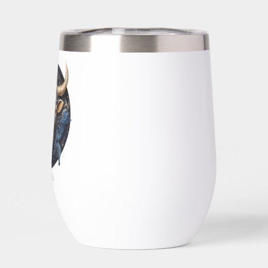 Fantasy Bull Zodiac Symbool Celestial Galaxy Ram (Achterkant)