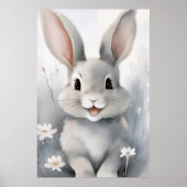 Fantasy Bunny Rabbit Poster (Voorkant)
