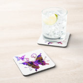 Fantasy Butterflies Bier Onderzetter (Rechterzijde)