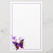 Fantasy Butterflies Briefpapier (Voorkant)