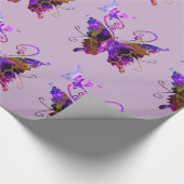 Fantasy Butterflies Cadeaupapier (Hoek)