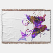 Fantasy Butterflies Deken (Voorkant)