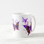Fantasy Butterflies Koffiemok (Voorkant rechts)