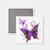 Fantasy Butterflies Magneet (Voorkant / Achterkant)