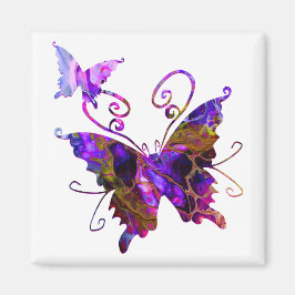 Fantasy Butterflies Magneet