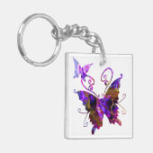 Fantasy Butterflies Sleutelhanger (Voorkant Links)