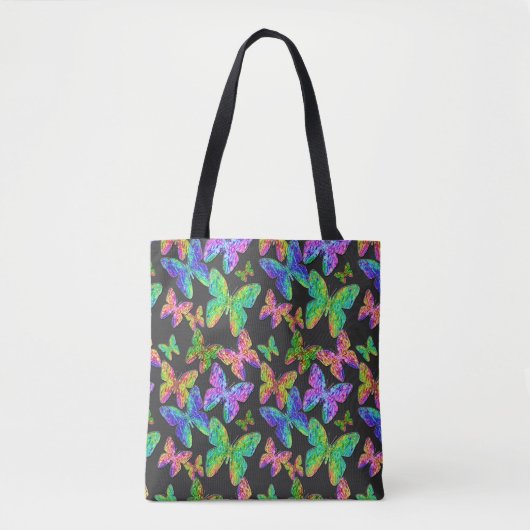 Fantasy Butterflies Tote Bag (Voorkant)