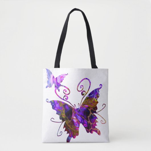 Fantasy Butterflies Tote Bag (Voorkant)