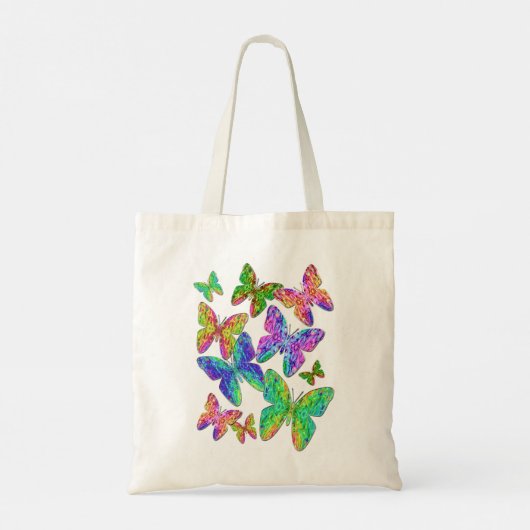 Fantasy Butterflies Tote Bag (Achterkant)