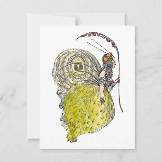  Fantasy Butterfly Fairy met Wings (Voorkant)