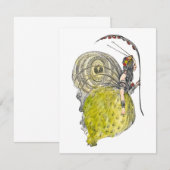  Fantasy Butterfly Fairy met Wings (Voorkant / Achterkant)