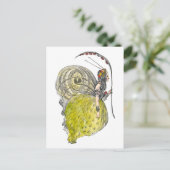  Fantasy Butterfly Fairy met Wings Briefkaart (Staand voorkant)