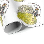 Fantasy Butterfly Fairy met Wings Cadeaupapier (Rol Hoek)