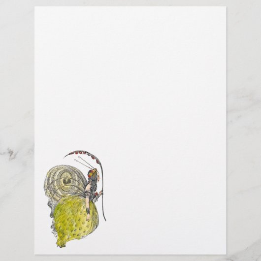  Fantasy Butterfly Fairy met Wings Flyer (Voorkant)