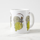  Fantasy Butterfly Fairy met Wings Grote Koffiekop (Voorkant rechts)