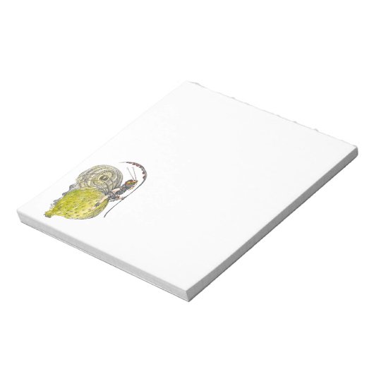  Fantasy Butterfly Fairy met Wings Notitieblok (Linkerzijde)