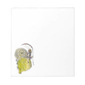 Fantasy Butterfly Fairy met Wings Notitieblok (Voorkant)