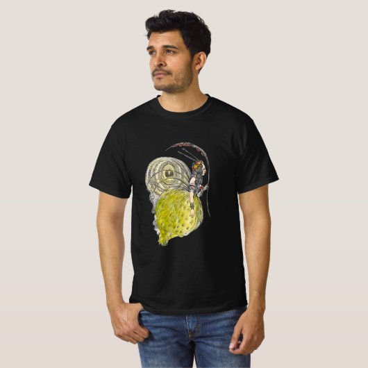  Fantasy Butterfly Fairy met Wings T-shirt (Voorkant volledig)
