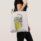 Fantasy Butterfly Fairy met Wings Tote Bag (Dichtbij)