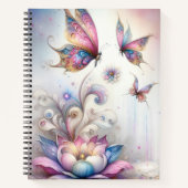 Fantasy Butterfly Journal Notitieboek (Voorkant)