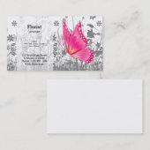 Fantasy Butterfly * kies achtergrondkleur Visitekaartje (Voorkant / Achterkant)