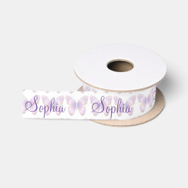 Fantasy Butterfly Personalized Satin 1,5 Satijnen Lint