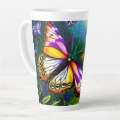 Fantasy Butterfly Reis Latte Mok (Linkerhoek)
