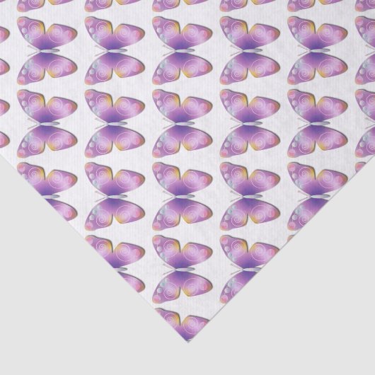 Fantasy Butterfly Tissuepapier (Detail)