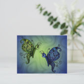Fantasy Butterflys Briefkaart (Staand voorkant)