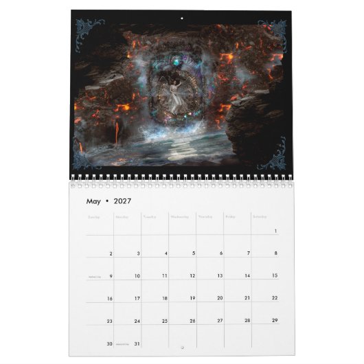 fantasy calendar starscoldnight kalender (Mei 2027)