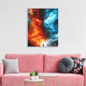 Fantasy Canvas Afdruk (Insitu (Woonkamer))