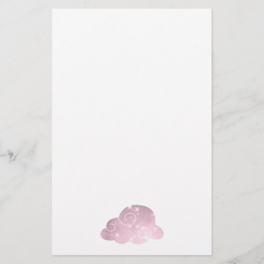 Fantasy Carousel Stationery Briefpapier (Achterkant)