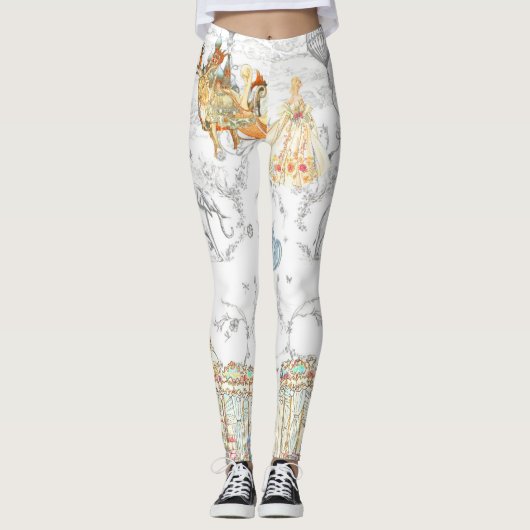 Fantasy Carrousel Leggings Sprookjesmagie (Voorkant)