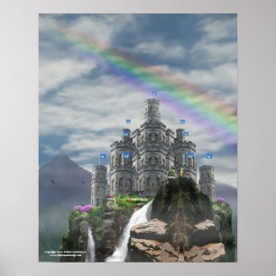 Fantasy Castle 16x20 Poster