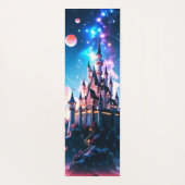 Fantasy Castle aangepaste naam dubbelzijdig Yogamat (Achterkant)