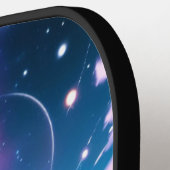 Fantasy Castle aangepaste naam tekst Pickleball Paddle (Links Detail)