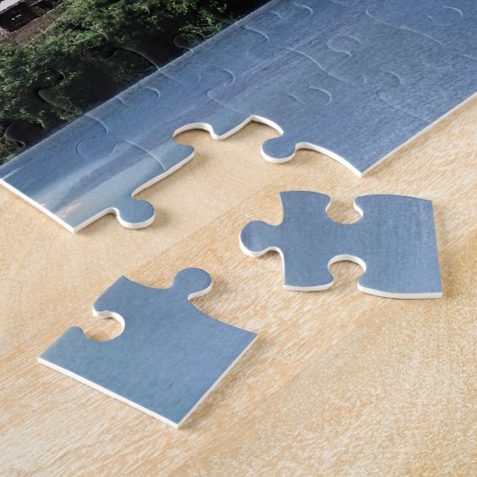 Fantasy Castle Beach Puzzle Legpuzzel (Zijkant)