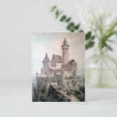 Fantasy Castle Briefkaart (Staand voorkant)