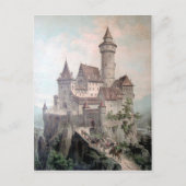 Fantasy Castle Briefkaart (Voorkant)