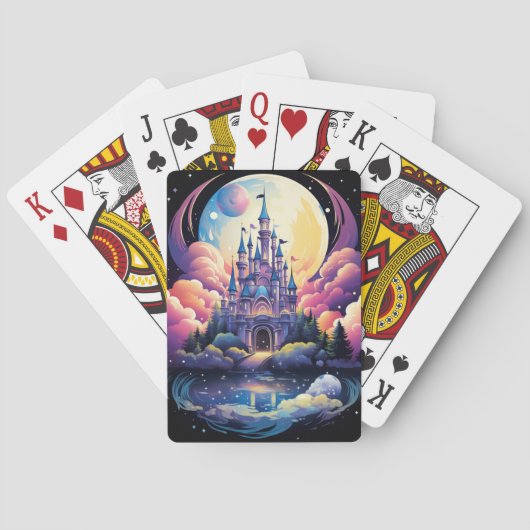 Fantasy Castle Deck of Cards Pokerkaarten (Achterkant)