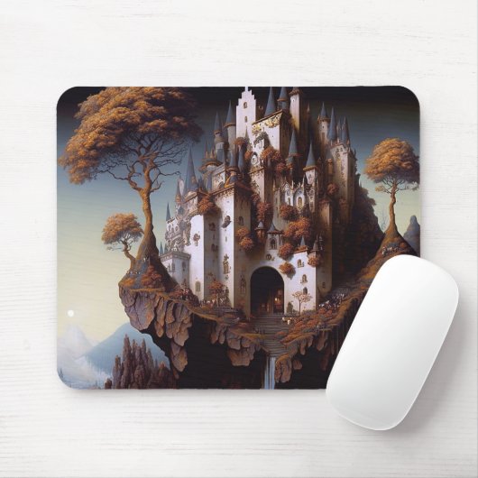 Fantasy Castle Fantasy Art Muismat (Met muis)
