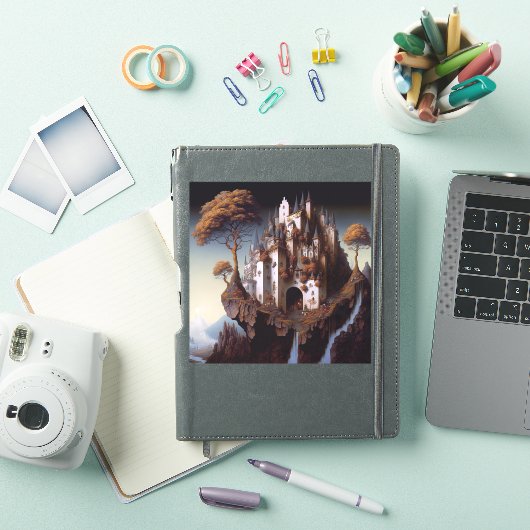 Fantasy Castle Fantasy Art Sticker (iPad Cover)