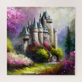 Fantasy Castle Jigzaag Puzzle Legpuzzel