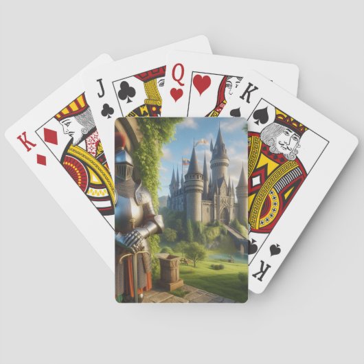 Fantasy Castle Pokerkaarten (Achterkant)